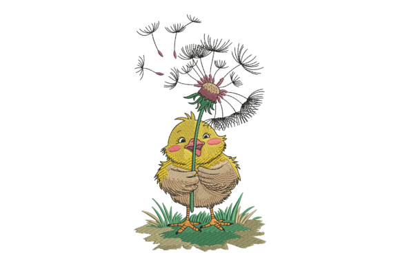 Adorable Chick with Dandelion: A Designer's Honest Review