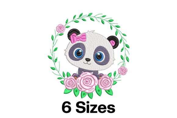 Baby Panda with Flower Wreath Review