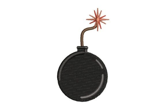 Cartoon Bomb Embroidery Review