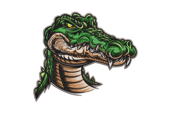 Crocodile Alligator Embroidery Design Review