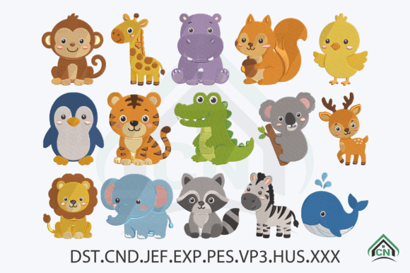 Cute Animal Embroidery Design Bundle Review