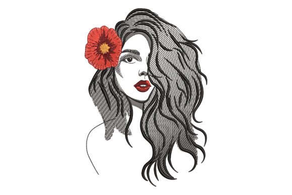 Elegant Woman Face Review for Boutique Sweatshirts