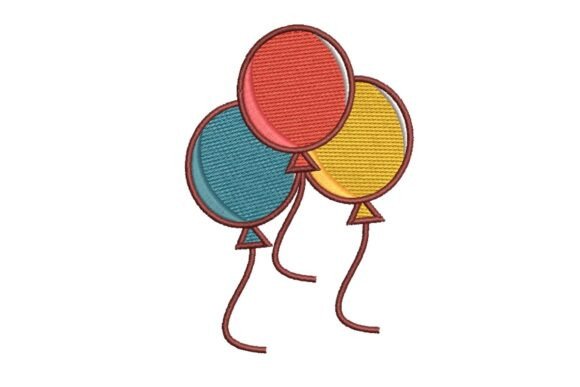 Festive Balloons Embroidery Review
