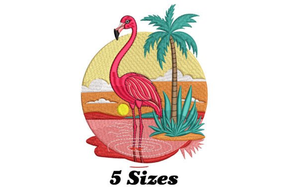 Flamingo Beach Scene Review for Craft Fairs
