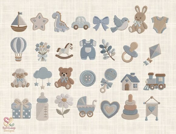 Giant Baby Boy Nursery Embroidery Bundle Review