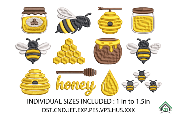 Honey Bee Mini Embroidery Bundle Review