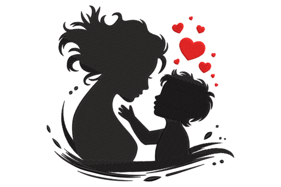 Mother and Child Love Embroidery Review